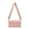 XB Crossbody Bags for Women Leather Cross Body Purses Cute Designer Handbags Shoulder Bag Medium Size,Pink
