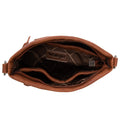 Wrangler Crossbody Bags for Women Satchel Purse Medium Shoulder Handbags with Detachable Guitar Straps, Brown Sugar