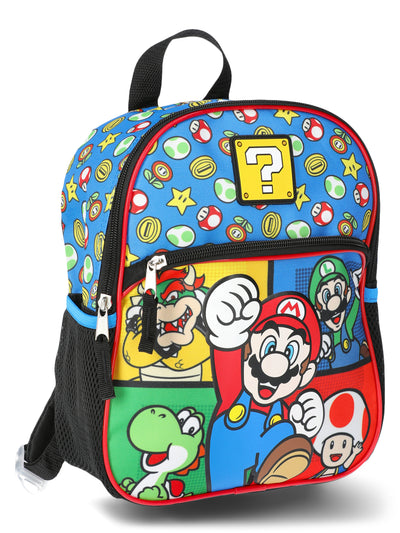 Super Mario Kids 11" Mini Backpack