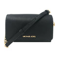 Michael Kors Michael Kors Women's Saffiano Leather Crossbody Handbag, Black