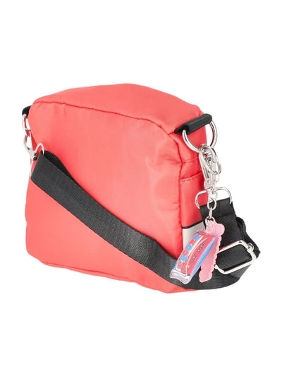 Justice Girls’ Bazooka Bubble Gum Crossbody Handbag with Keychain