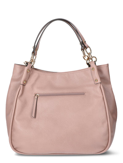 Jessica Simpson Women's Sadie Faux Leather 4 Poster Handbag, Thistle