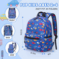 Toddler Backpack for Boys Girls 2-4, Preschool Backpack for Boys Girls, Mini Backpack For School & Travel, Child Backpacks, Kindergarten Elementary Toddler bag, Kids Backpack, 11" H, Dark Blue Cars